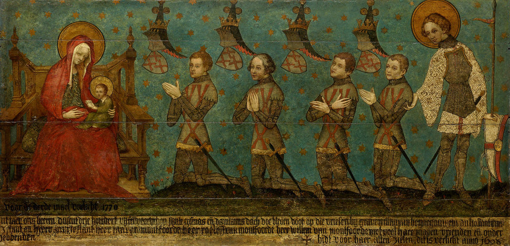 Detail of The Lords of Montfoort, The Netherlands by Anonymous