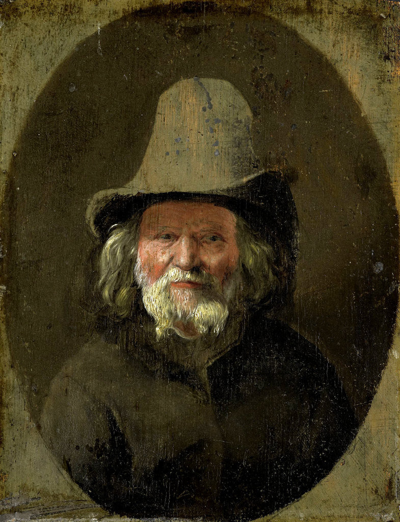 Detail of An old Man by Anonymous