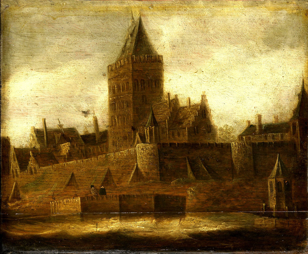 Detail of View of the Valkhof at Nijmegen, The Netherlands by Anonymous