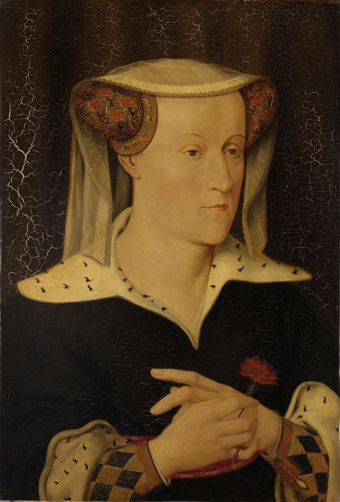 Detail of Jacoba of Bavaria, 1401-1436, countess of Holland and Zeeland by Pieter Willem Sebes