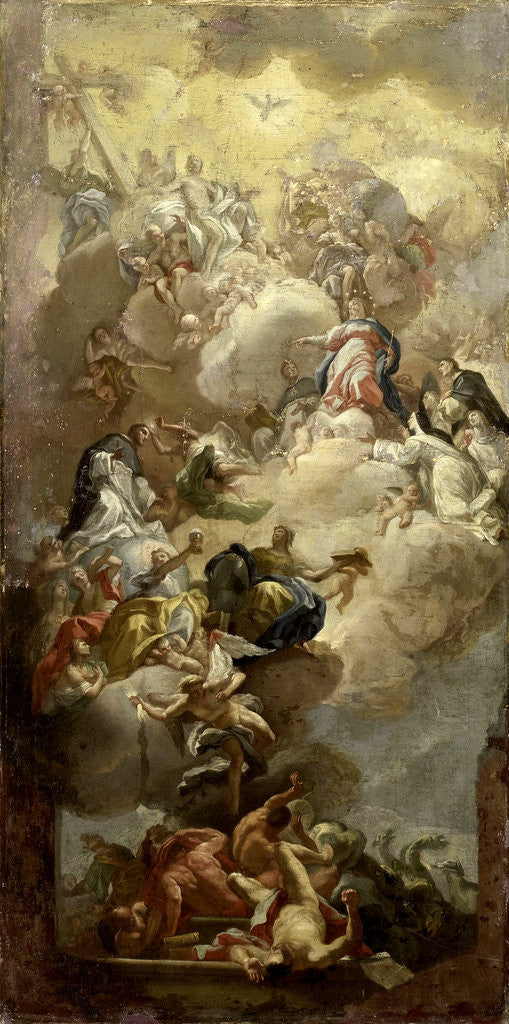 Detail of The Glorification of Saint Dominic by Anonymous