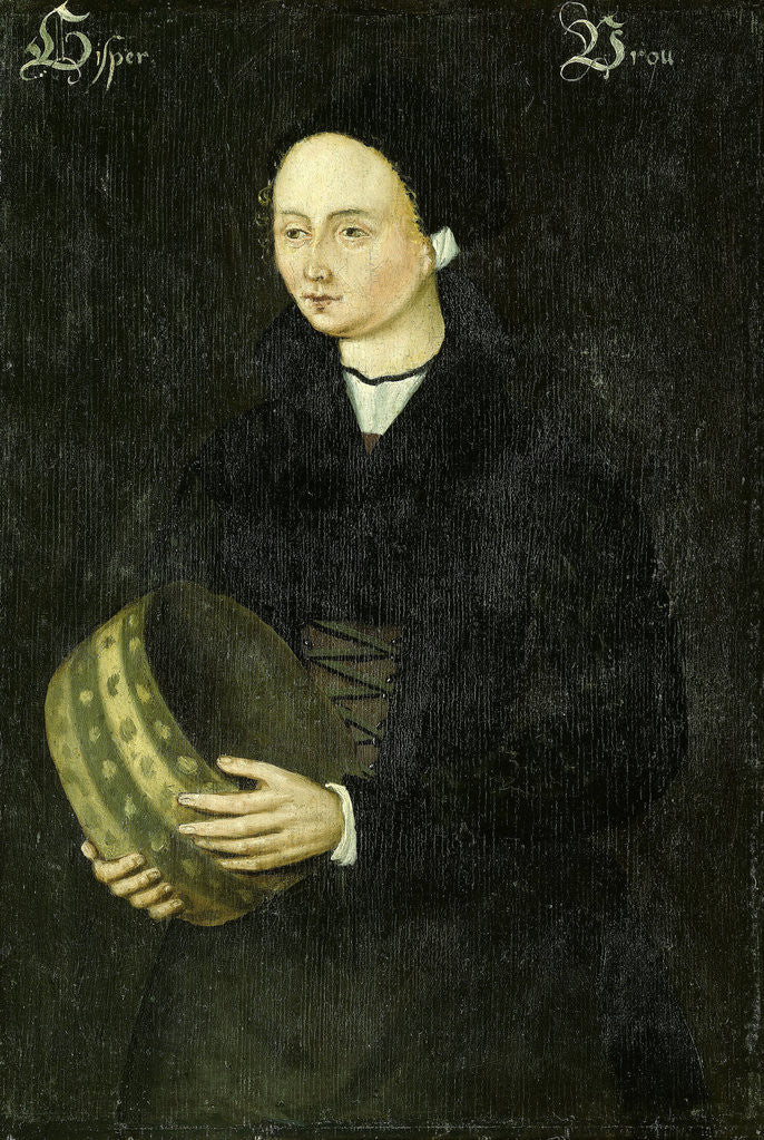 Detail of Woman from Jisp, The Netherlands by Anonymous