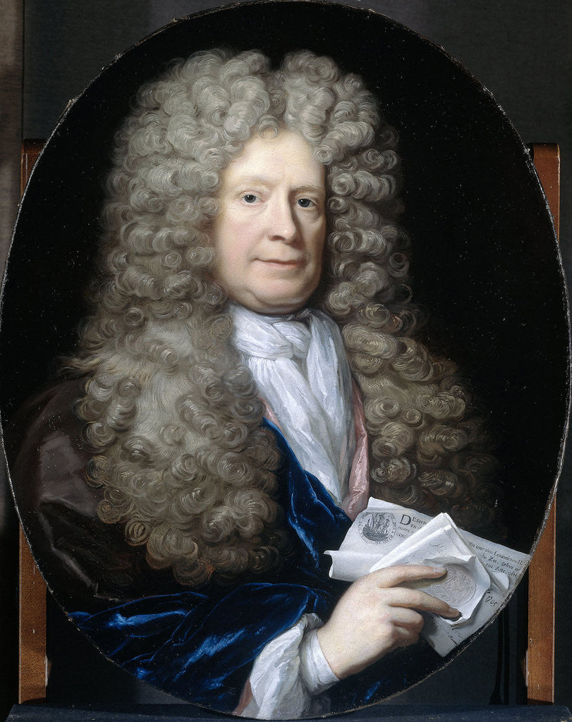 Detail of Portrait of Pieter van de Poel by Arnold Boonen