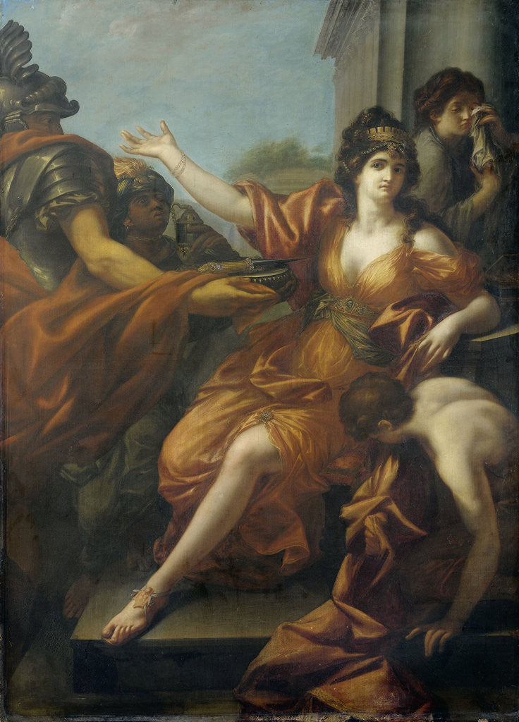 Detail of Suicide of Queen Dido by Anonymous