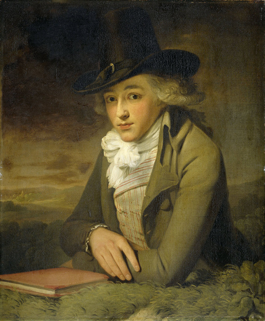Detail of Portrait of Jacob Willemsz. de Vos by Anonymous