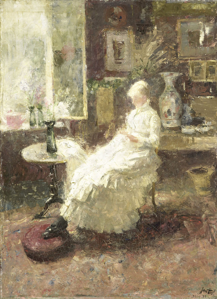 Detail of Annie Hall Lissadell, Surrey UK by Jan Toorop