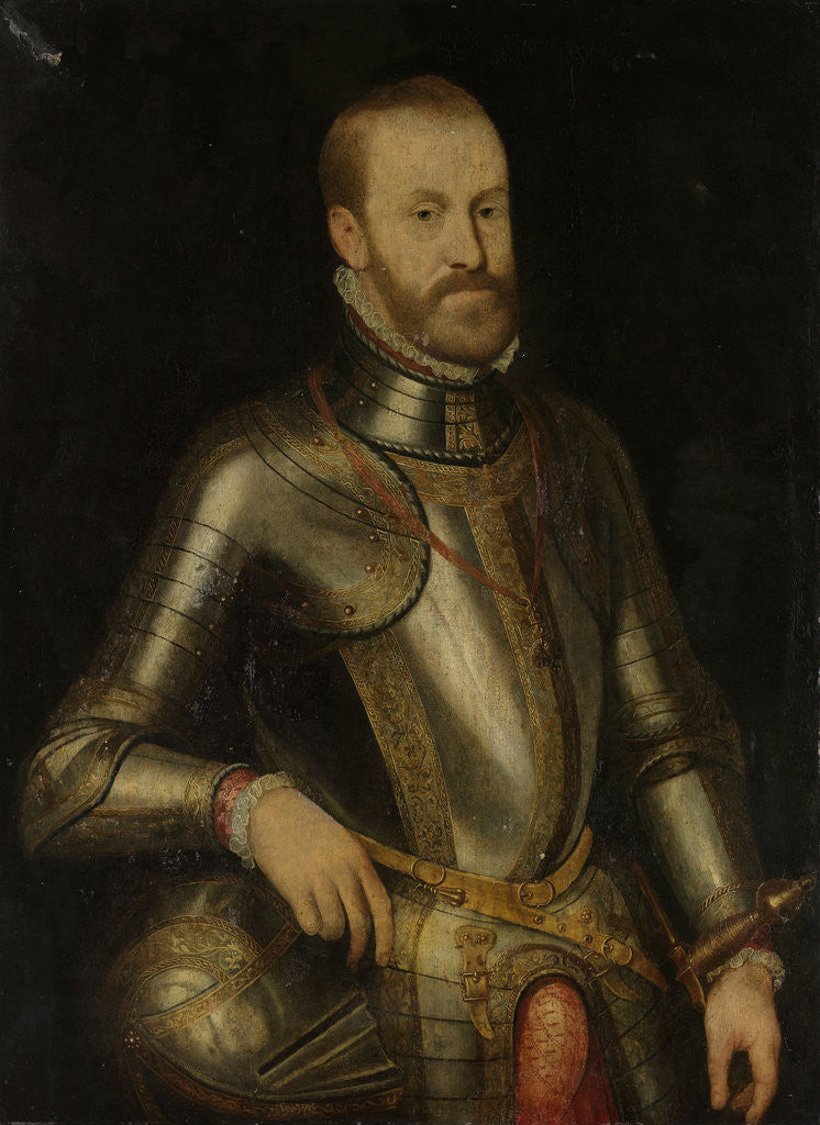 Detail of Philip II, King of Spain by Anonymous