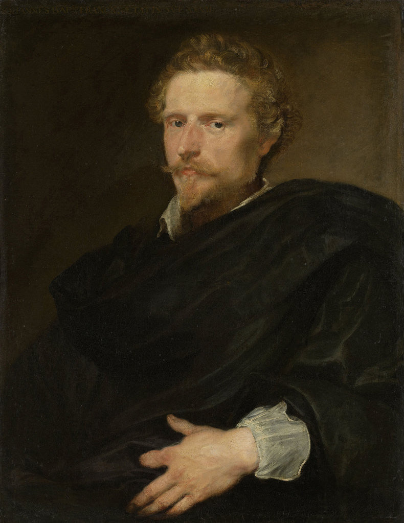 Detail of Johannes Baptista Franck, ca. 1599-1663 by Anthony van Dyck