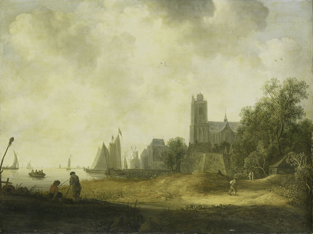 Detail of View of Dordrecht, The Netherlands by Wouter Knijff