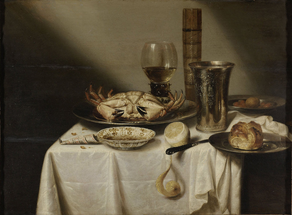 Detail of Still life by Jan Albertsz. Rotius