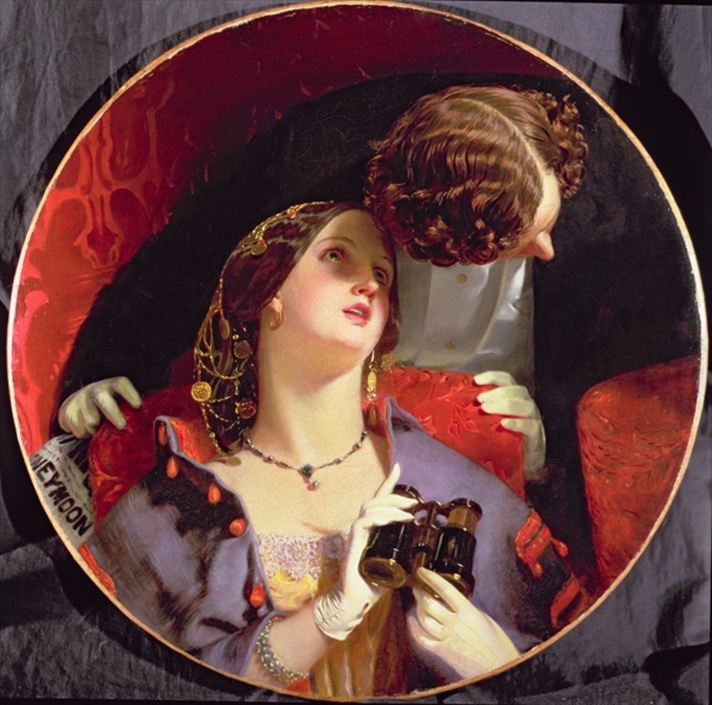 Detail of The Honeymoon by Robert Hannah