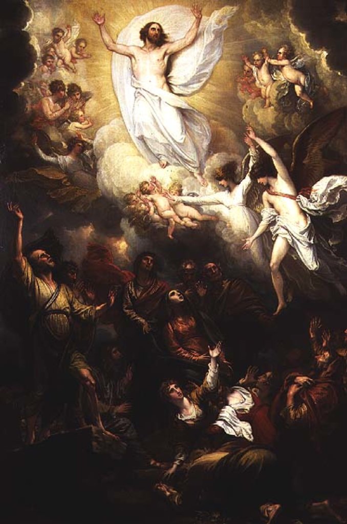 Detail of The Ascension by Benjamin West