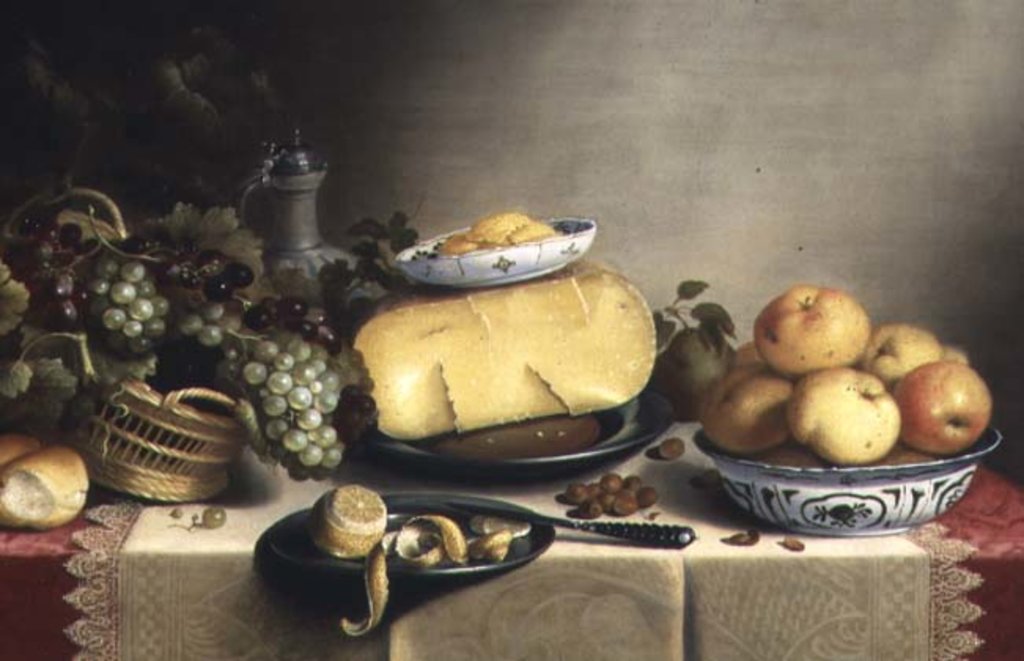Detail of Still-life by Roloef Koets