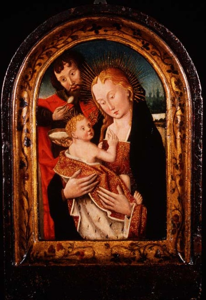 Detail of The Holy Family by School Netherlandish
