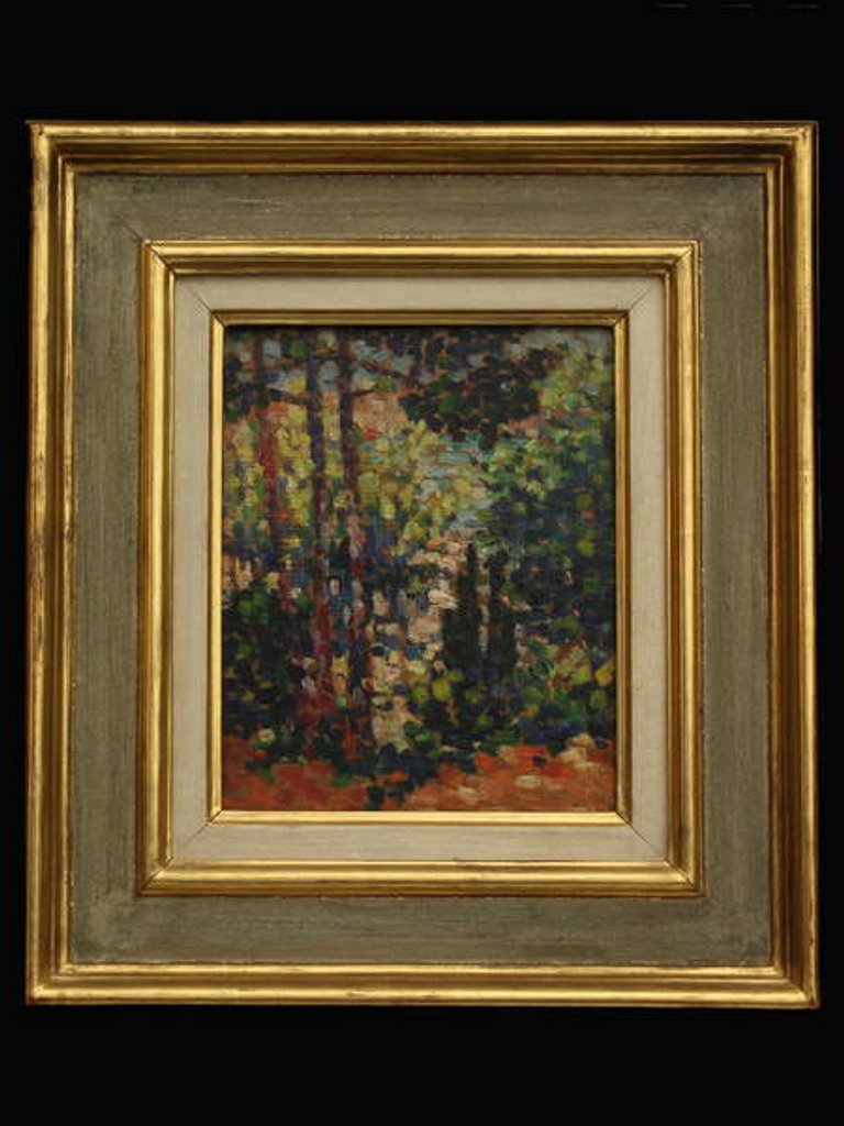 Detail of Forest, 1923 by Henri-Edmond Cross