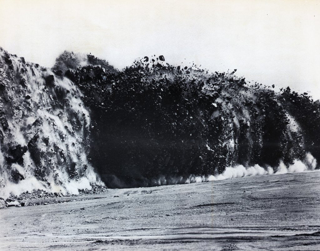 Detail of Explosion On The Ground by Anonymous