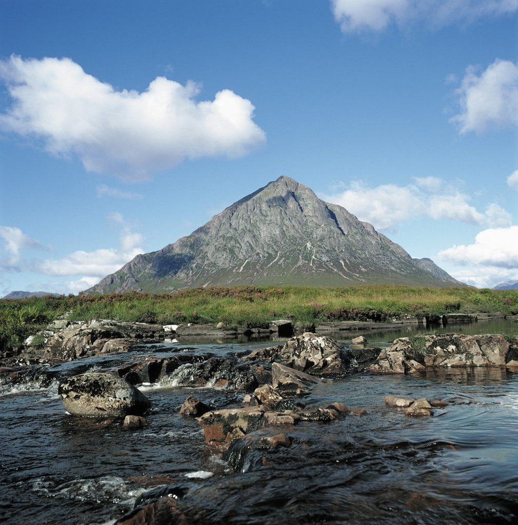 Detail of Buchaille Etive Mor Reflected in Lake by Anonymous