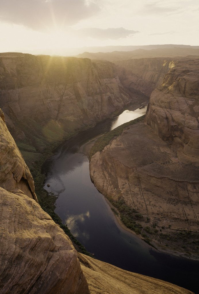 Detail of River in Deep Canyon by Anonymous