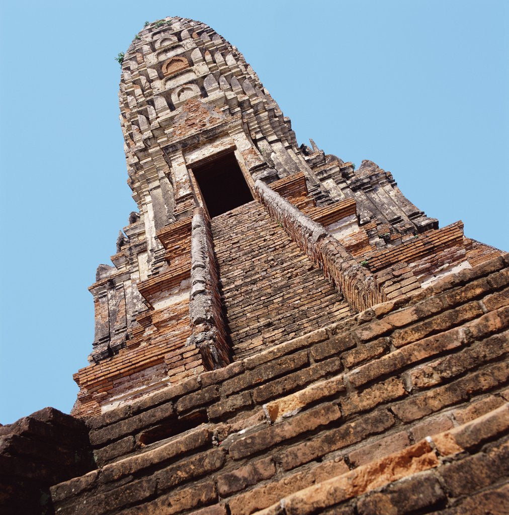 Detail of Ancient Buddhist Temple Thailand by Anonymous