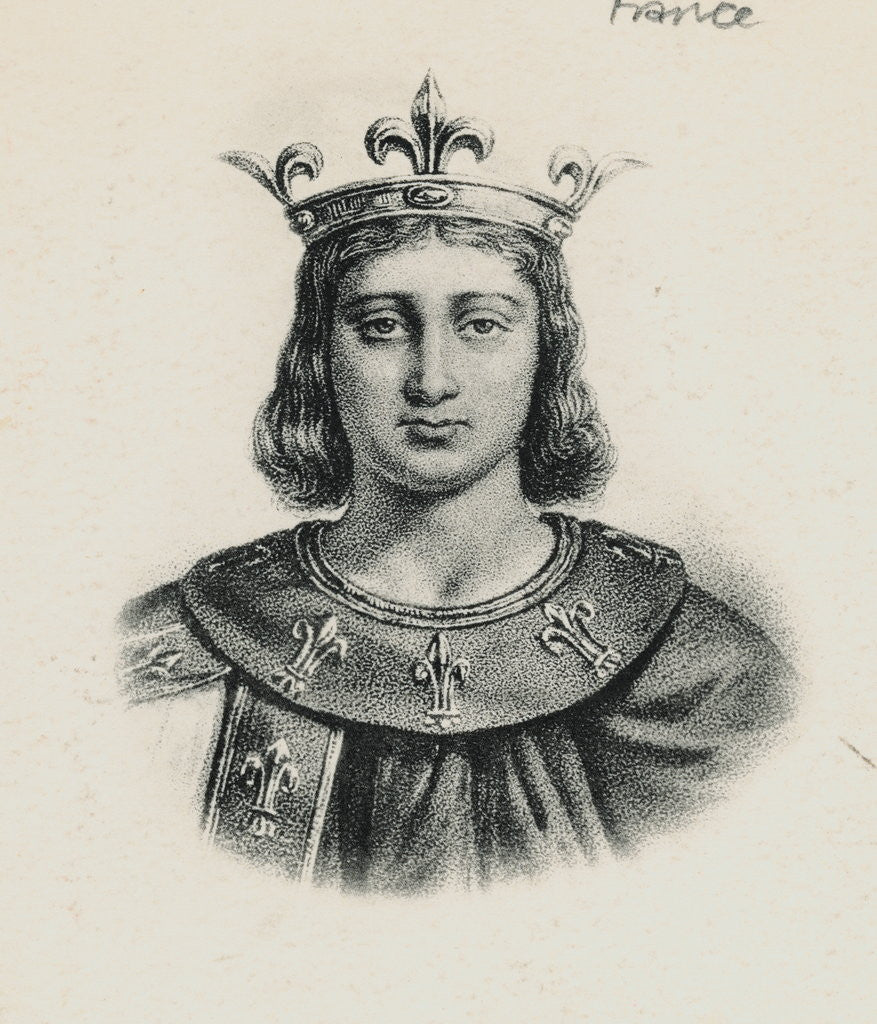 Detail of King Philippe IV by Anonymous