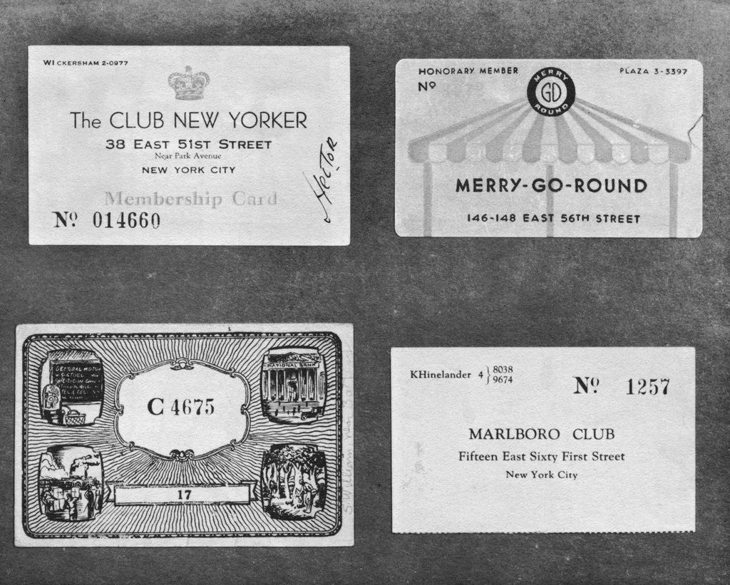 Detail of Speakeasy Cards by Anonymous