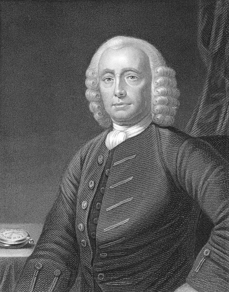 Detail of 18th-Century Engraving of John Harrison by Anonymous