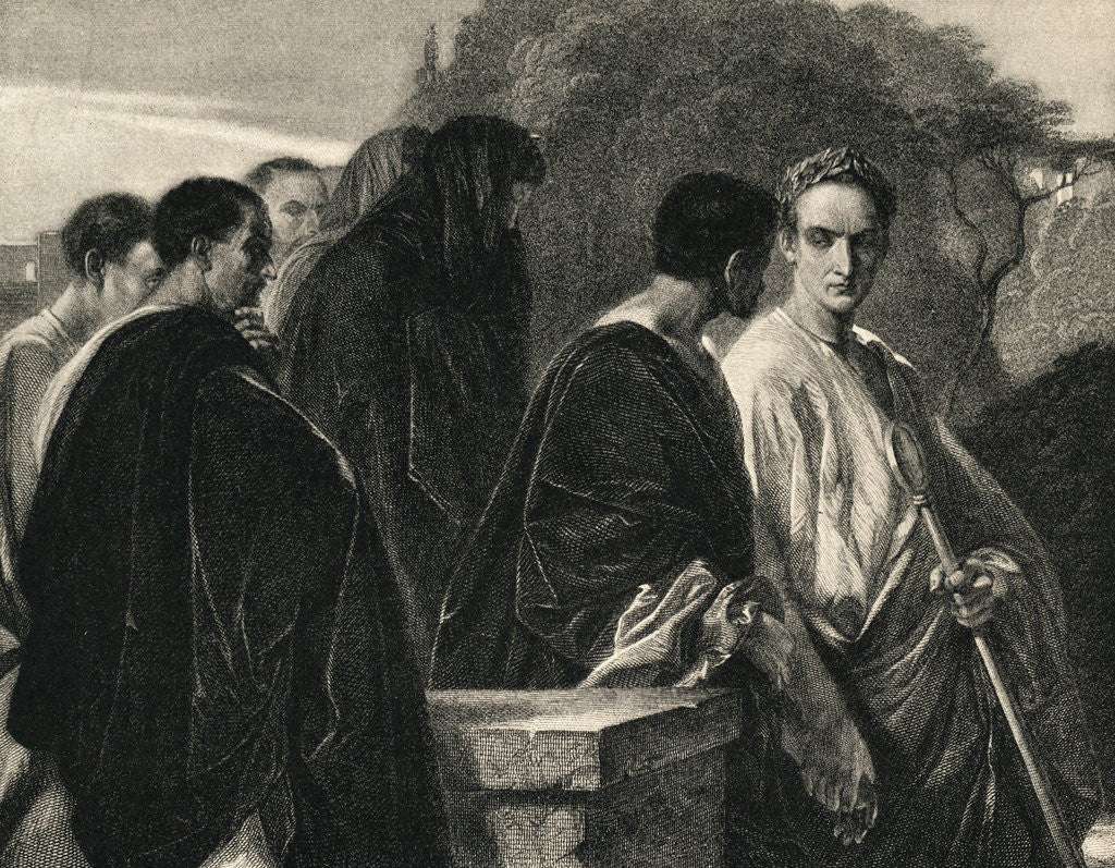 Detail of Julius Caesar by Anonymous
