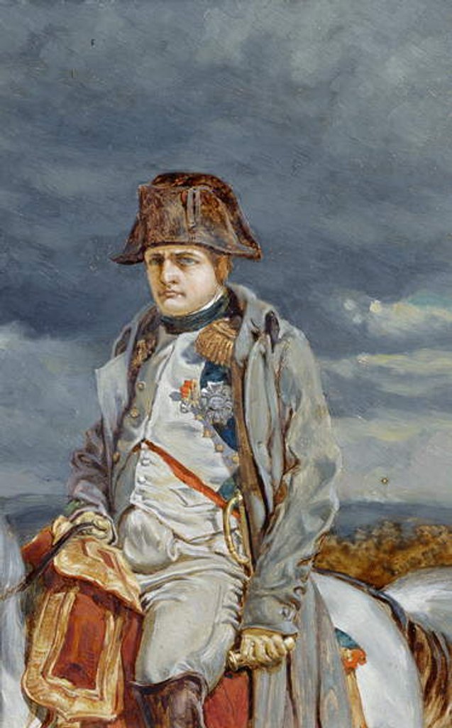 Detail of Napoleon in 1814 by William Gersham Collingwood