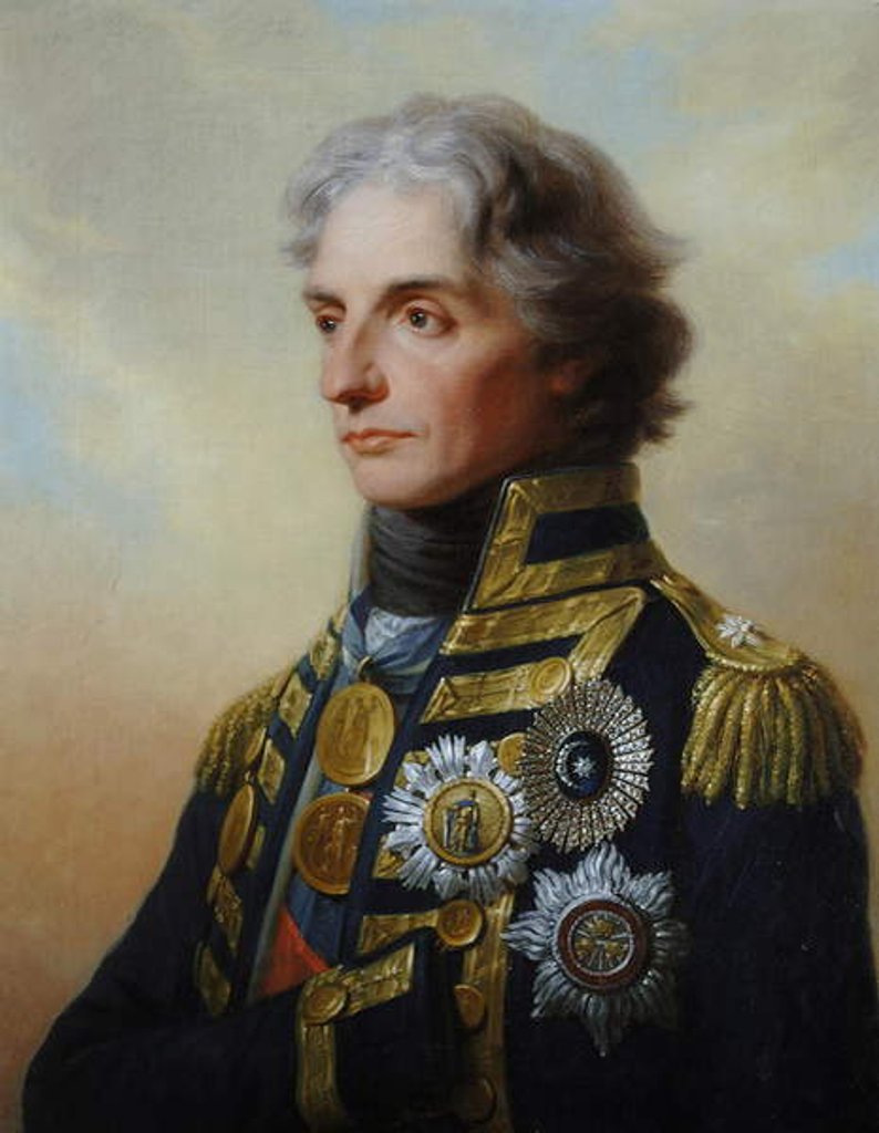 Detail of Lord Nelson, 1800 by Friedrich Heinrich Fuger