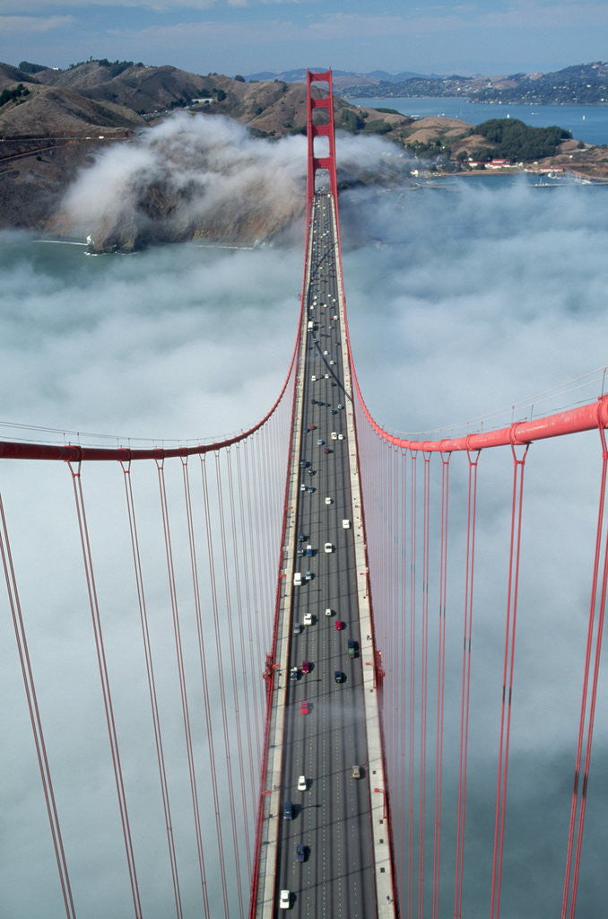 Detail of Road Deck of the Golden Gate Bridge by Anonymous