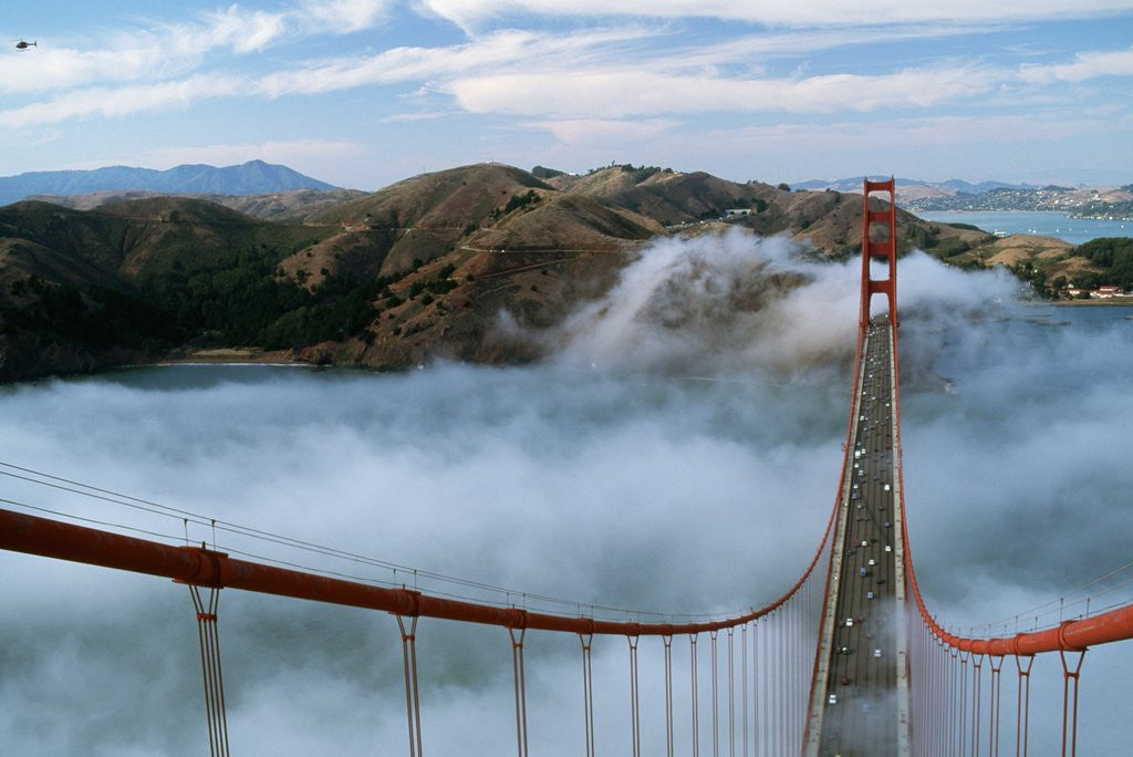 Detail of Road Deck of the Golden Gate Bridge by Anonymous