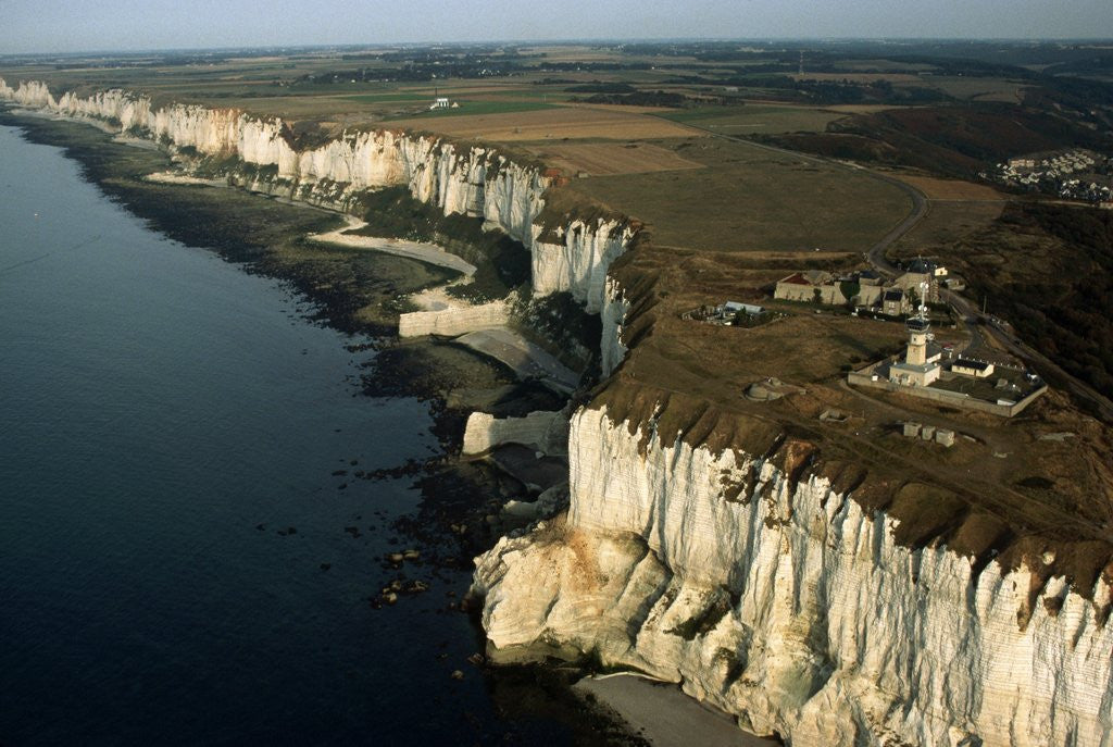 Detail of Les Falaises Chalk Cliffs by Anonymous
