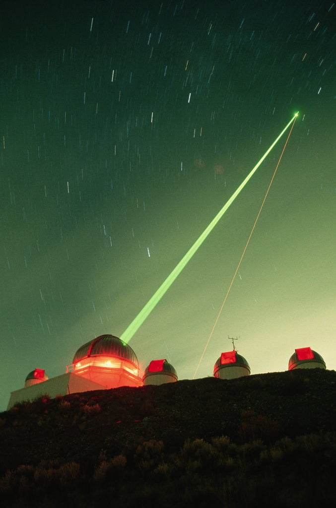 Detail of Starfire Adaptive Optics Telescope by Anonymous