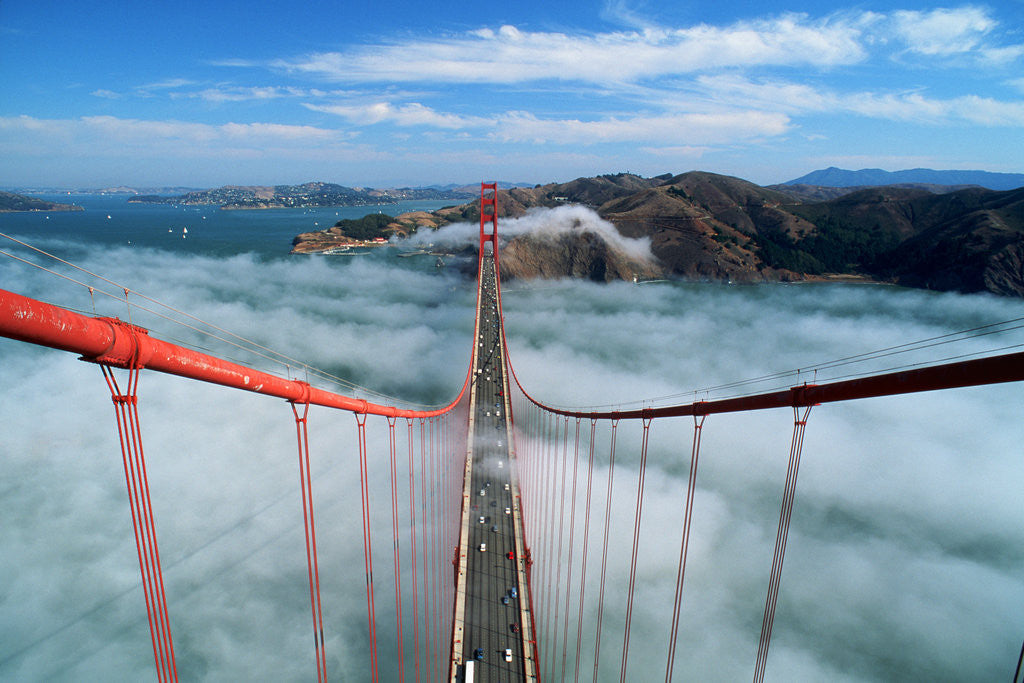 Detail of Road Deck of the Golden Gate Bridge by Anonymous
