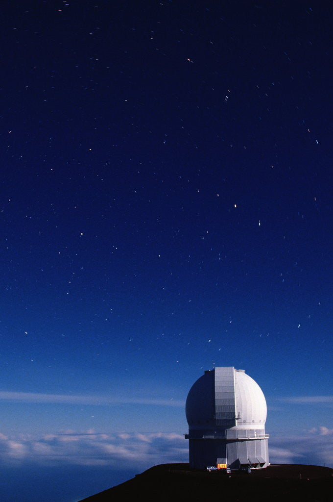 Detail of Stars Above the Canada-France-Hawaii Telescope by Anonymous
