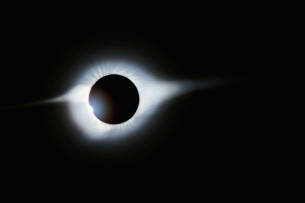 Detail of Solar Eclipse With 