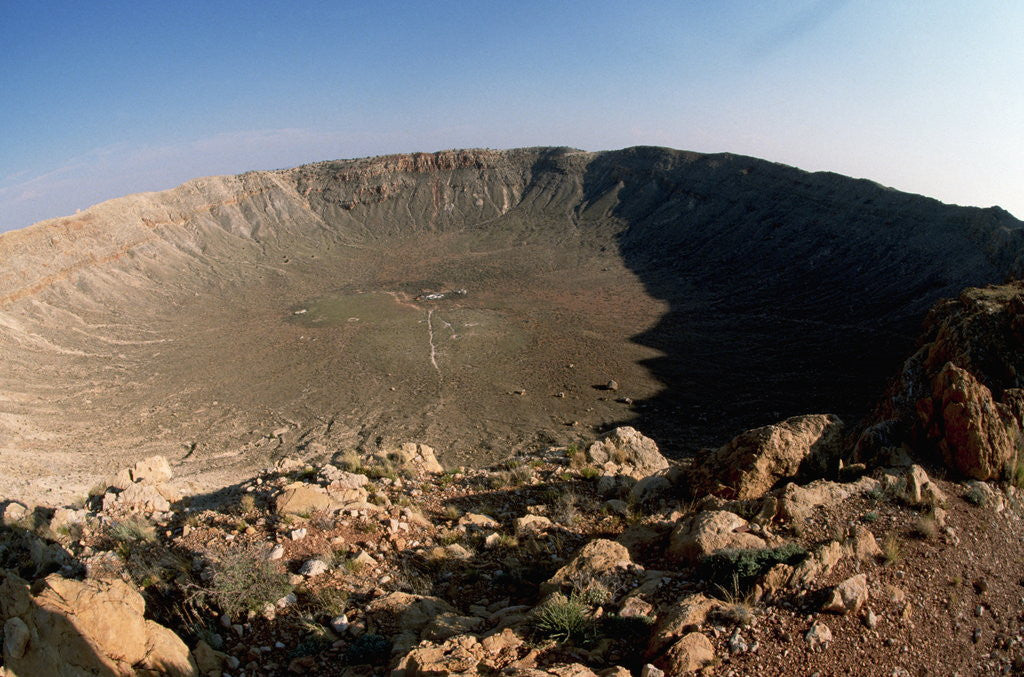Detail of Arizona Meteor Crater by Anonymous