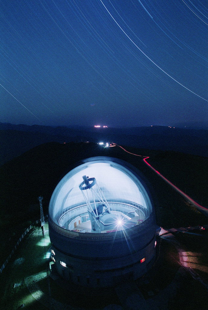 Detail of Zelenchukskaya Telescope Dome in Russia by Anonymous