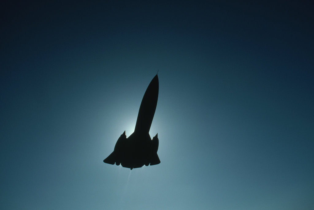 Detail of SR-71 in Flight by Anonymous