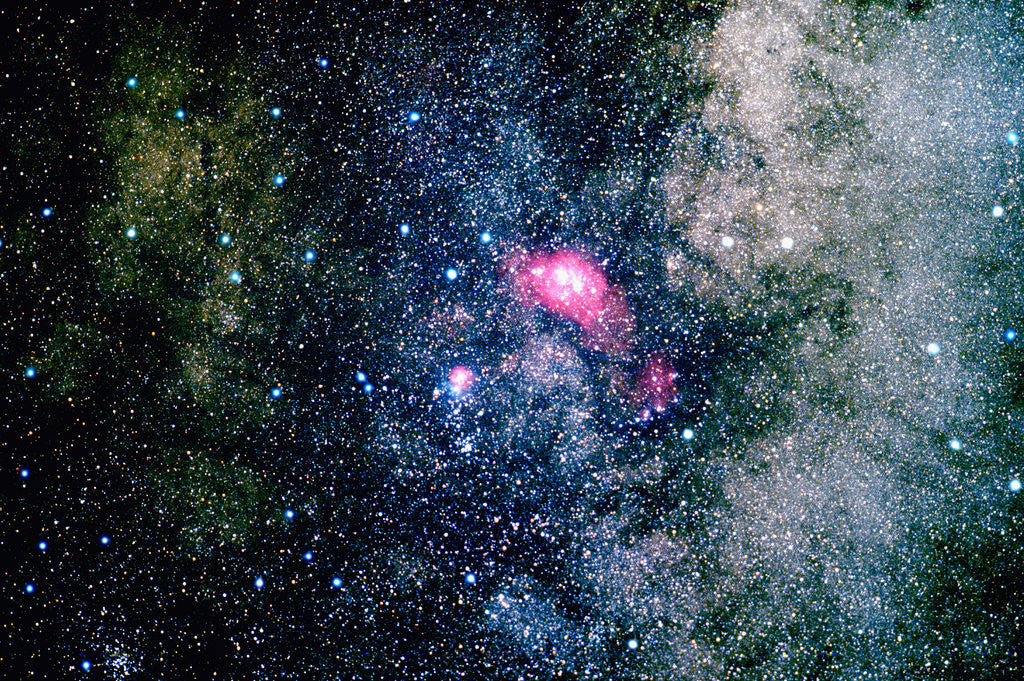 Detail of The Lagoon Nebula by Anonymous