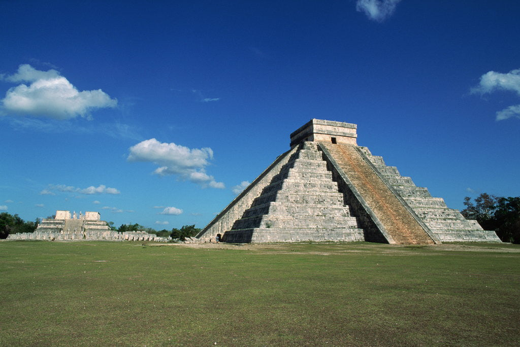 Detail of Buildings at Chichen-Itza by Anonymous