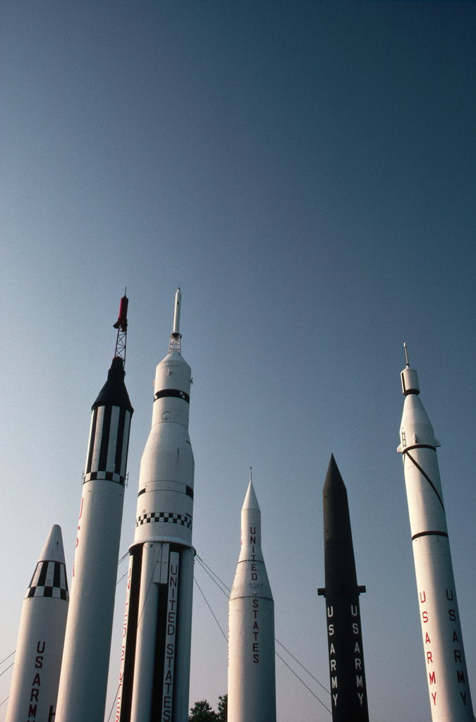 Detail of Rockets at Rocket Park by Anonymous