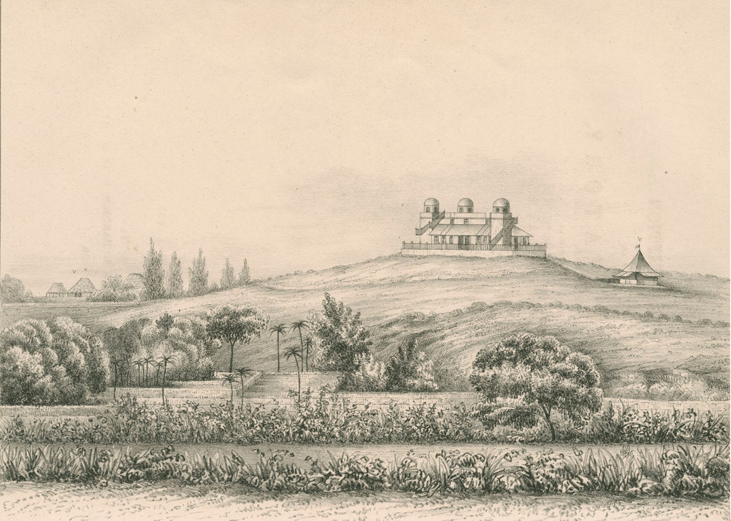 Detail of 'Trevandrum Observatory...from the South West' by Anonymous