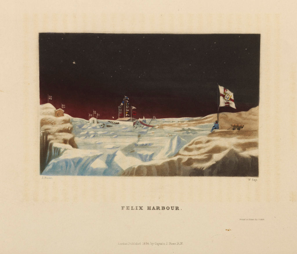 Detail of Felix Harbour by William Say