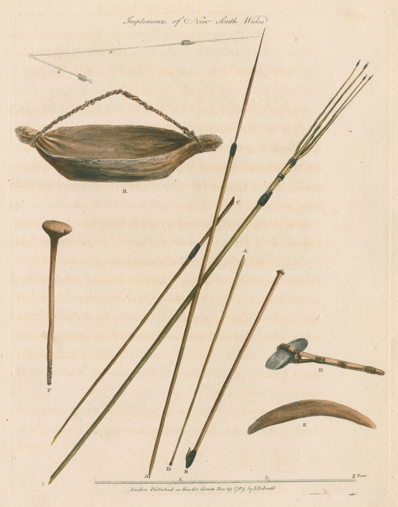 Detail of 'Implements of New South Wales' by Anonymous