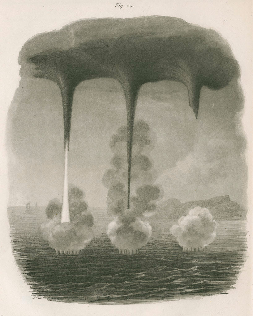 Detail of Waterspouts by Paul Legrand