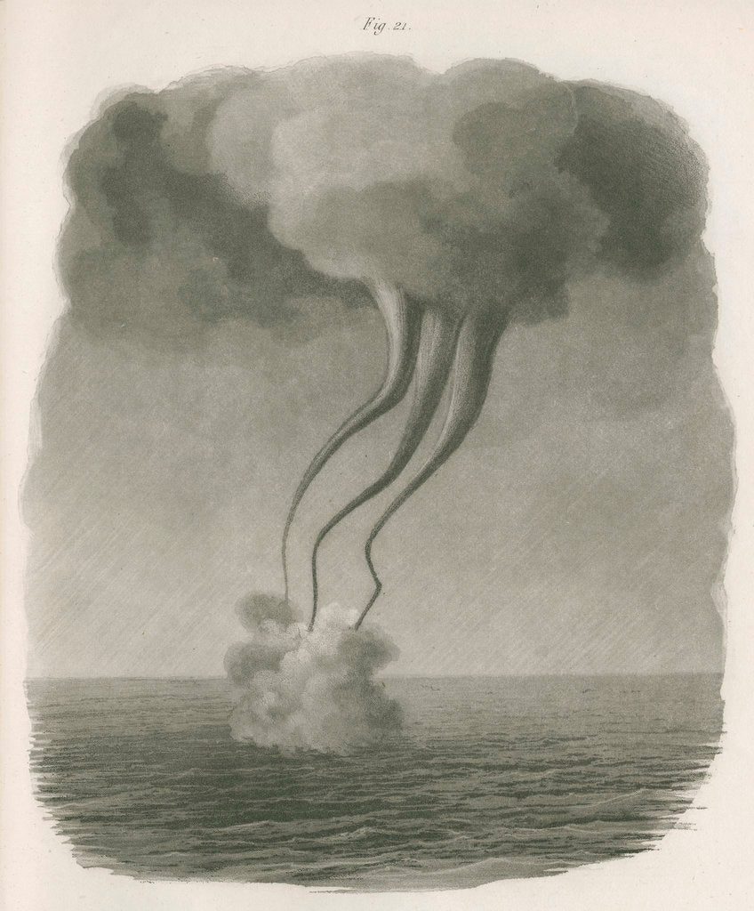 Detail of Waterspouts by Paul Legrand