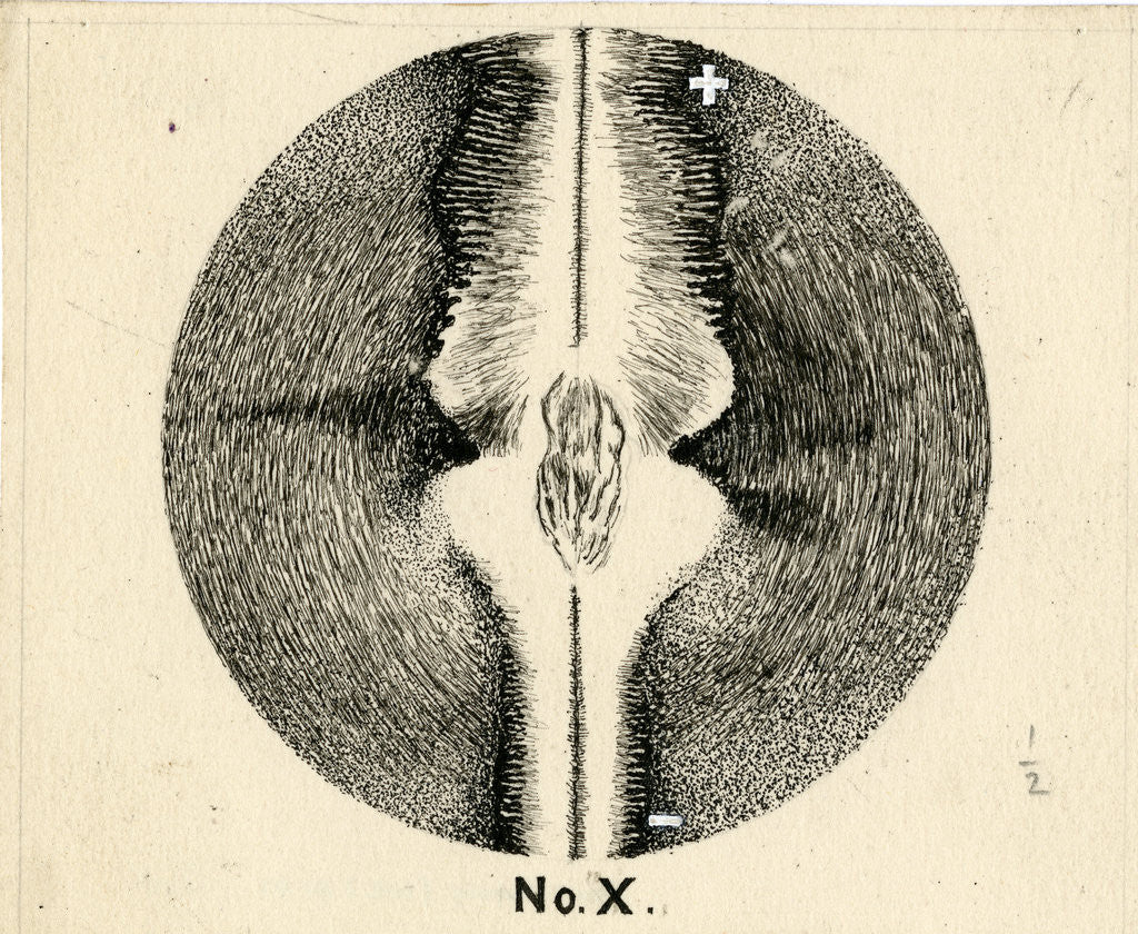 Detail of Spark discharge figure by Unknown