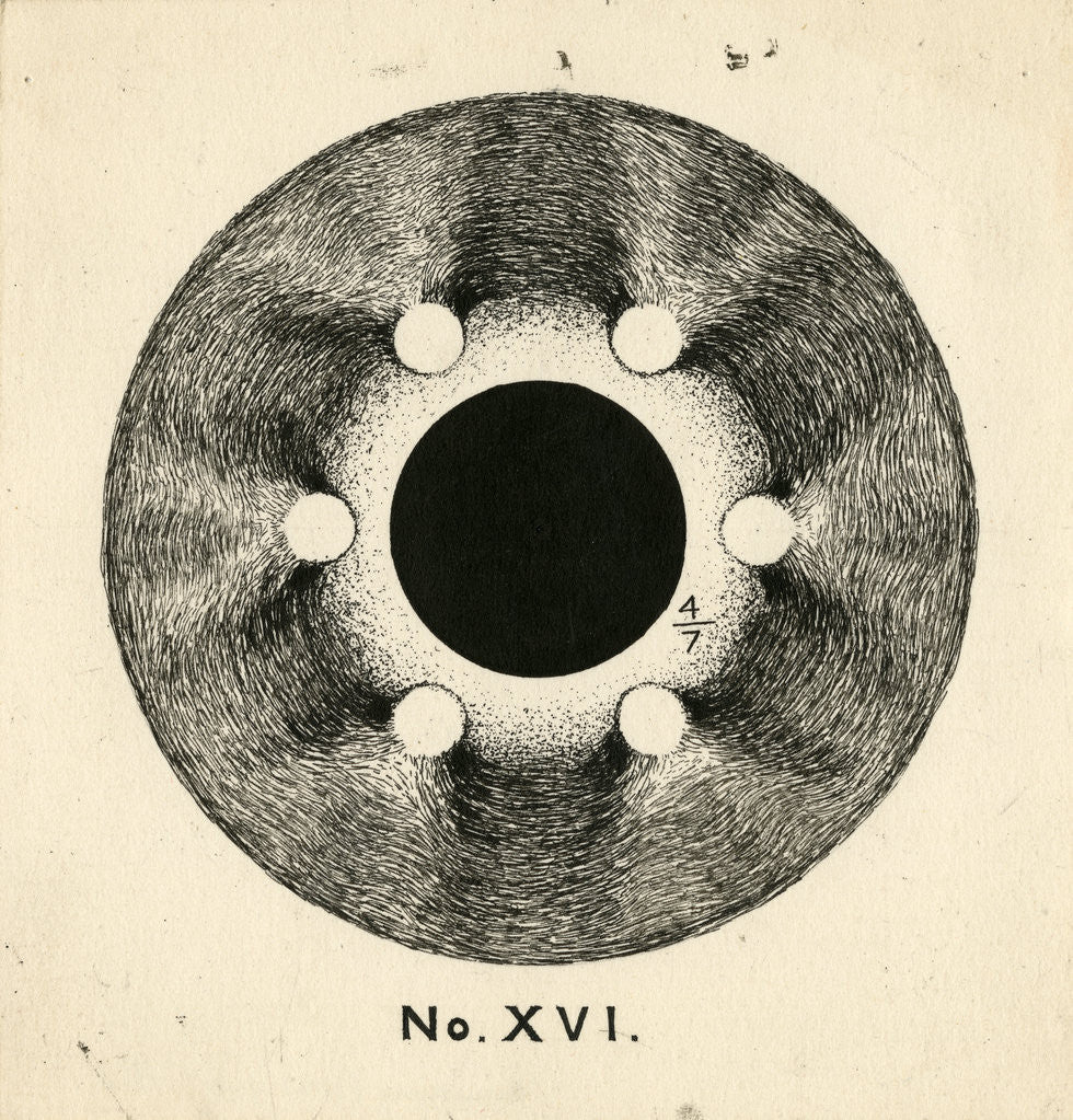 Detail of Spark discharge figure by Unknown