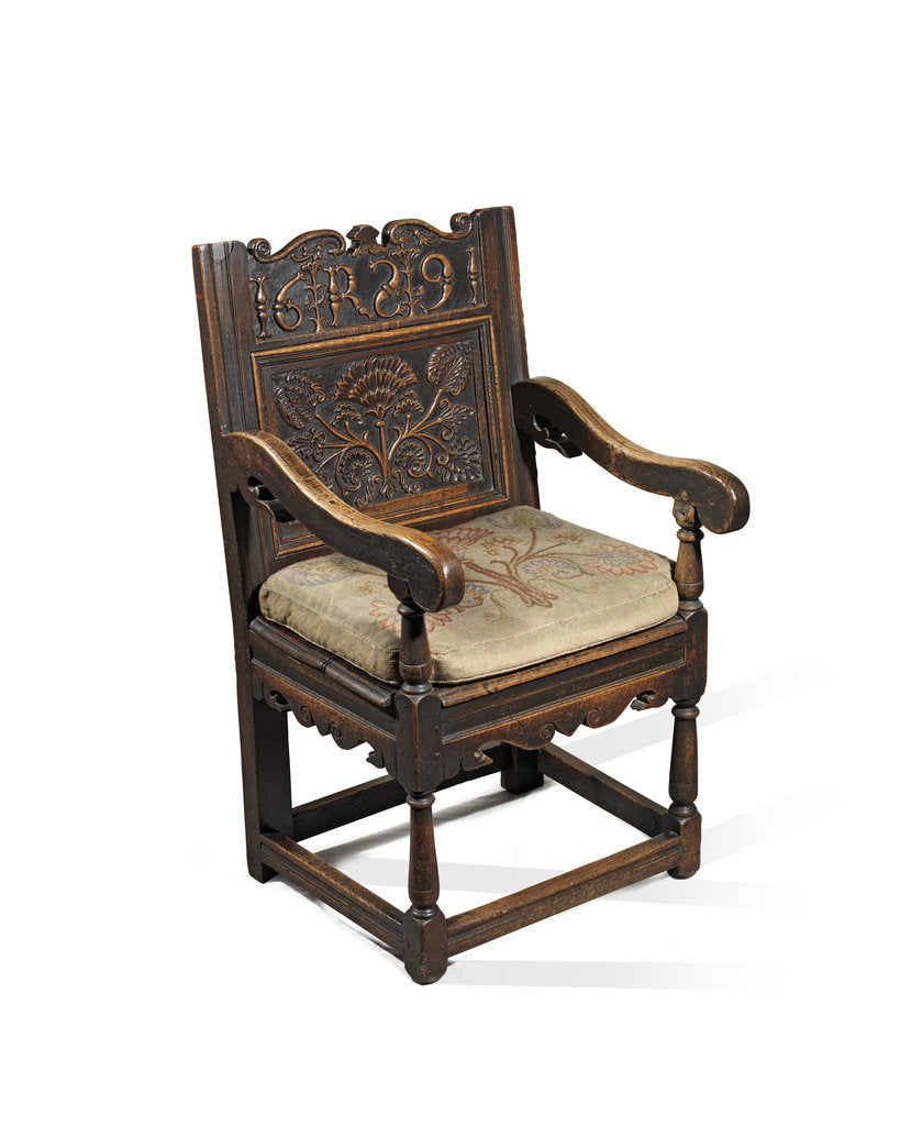 Detail of Robert Southwell's chair by Unknown